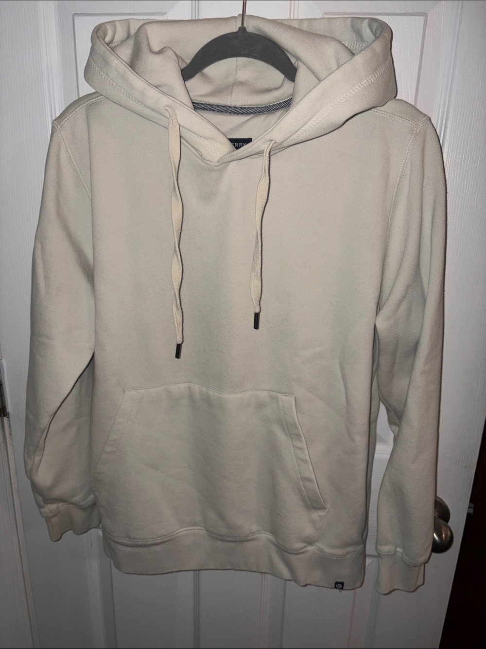 Sperry Men's Cream Hooded Sweatshirt